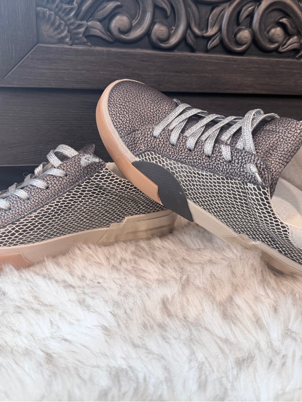 Dolce Vita Zina Lace Up Sneakers Sz 7.5